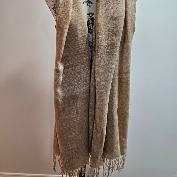 BNWT Beige Cream Olsen Scarf - Picture 1 of 9